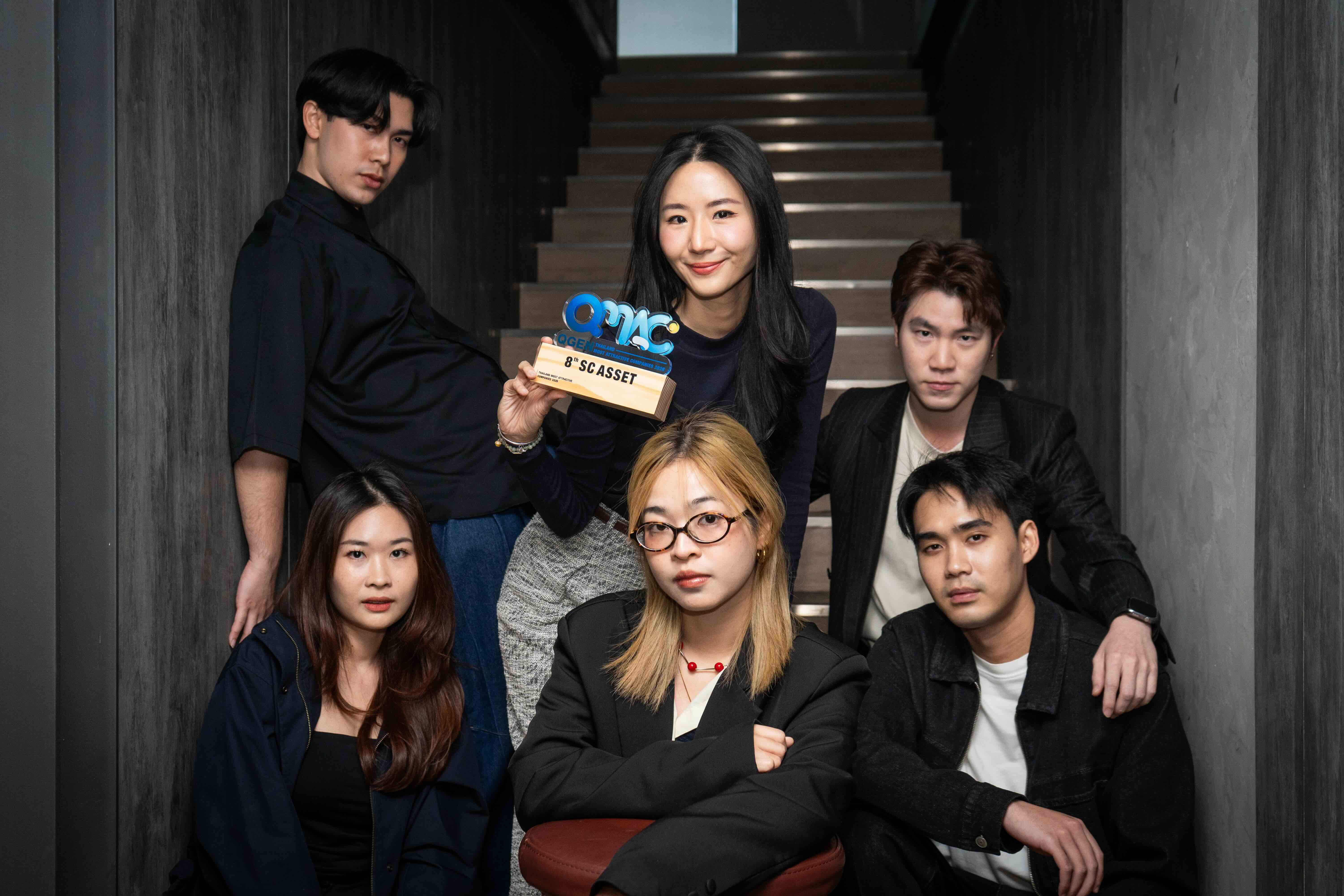 SC Asset ครองใจคนรุ่นใหม่ คว้าเบอร์ 1 แบรนด์อสังหาฯที่คนอยากร่วมงานด้วย